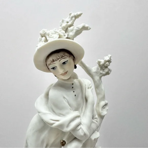 Giuseppe Armani Florence Italy CLAIRE Figurine 0654 F - Domina Con Ombrellino